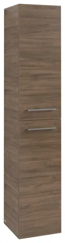 Villeroy & Boch Hochschrank „Avento“ 35 × 176 × 37,2 × 37,2 cm Arizona Oak, Anschlag rechts, Soft Closing, 2 Türen