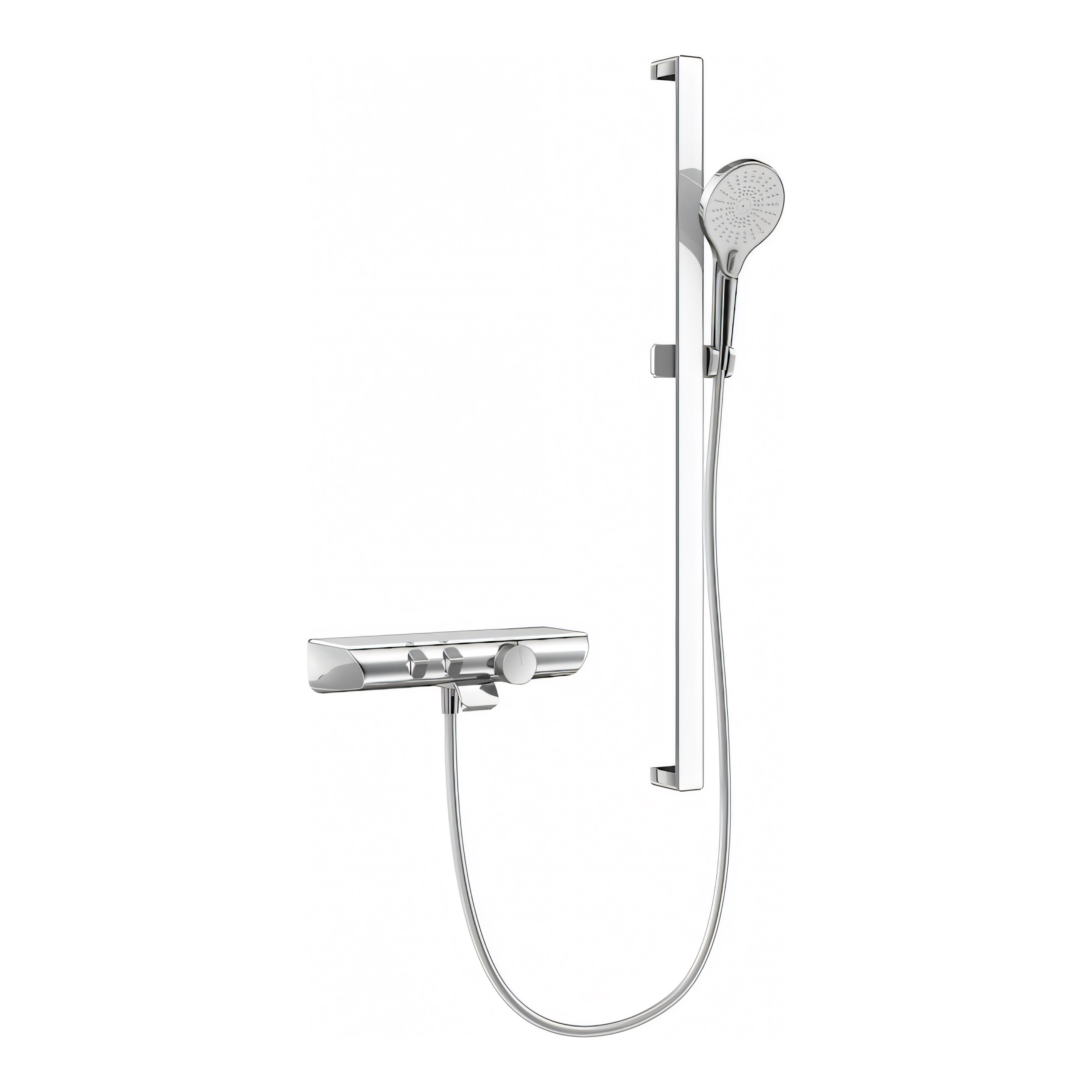 HSK Komplett-Set Badewannenthermostat „AquaXPro“ in chrom HSK Komplett-Set Badewannenthermostat „AquaXPro“ in chrom