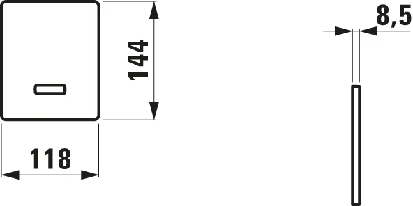 Laufen URINAL URINAL LIS - Installationssystem Urinalsteuerung Fertigmontage-Set mit Infrarot-Steuerung SMART CONTROL-U, passend zu CU1 H892663 und CU2 H892664, 6V chrom Laufen URINAL URINAL LIS - Installationssystem Urinalsteuerung Fertigmontage-Set mit Infrarot-Steuerung SMART CONTROL-U, passend zu CU1 H892663 und CU2 H892664, 6V chrom