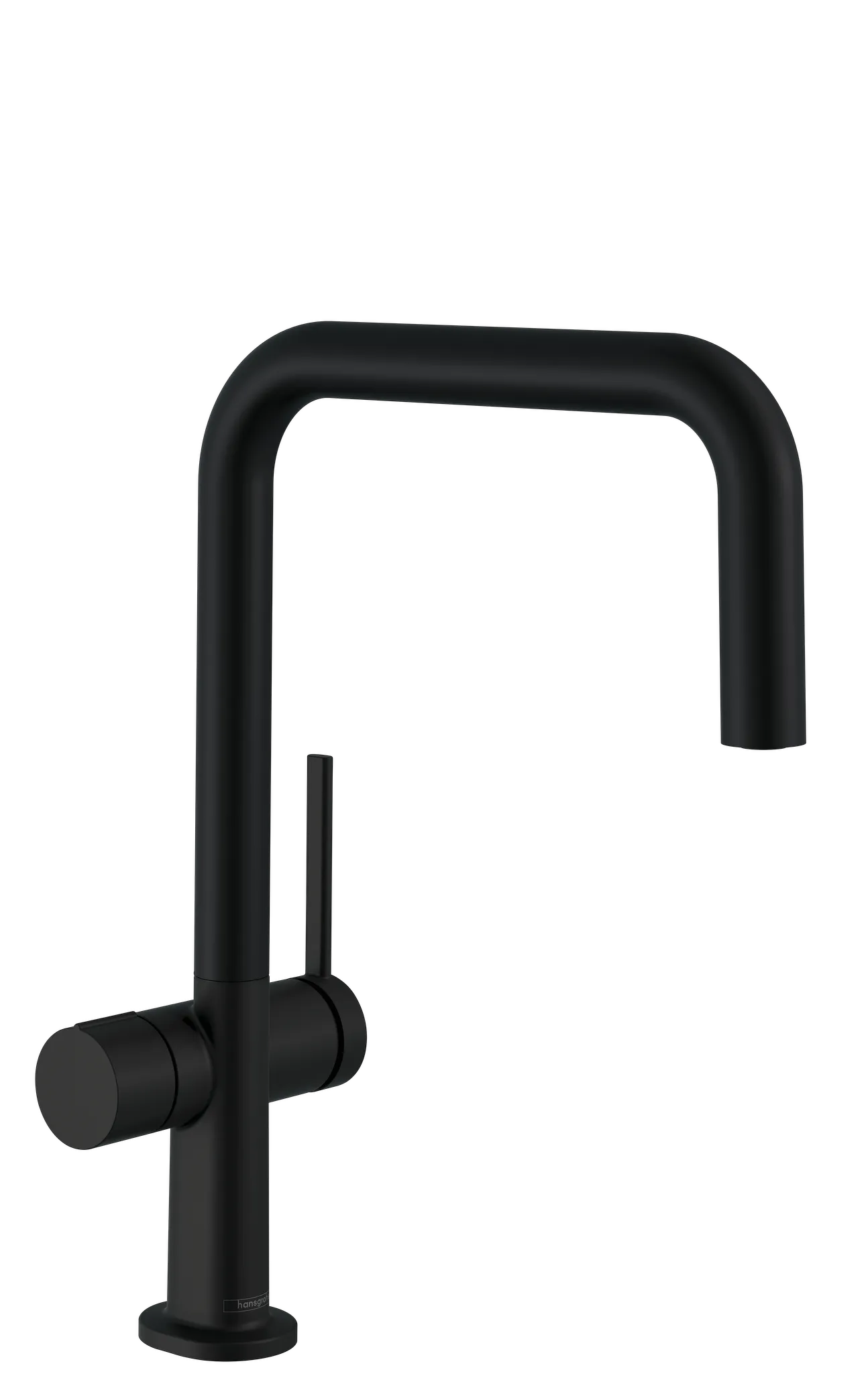 Hansgrohe Talis M54 Einhebel-Küchenmischer U 220, Mattschwarz Hansgrohe Talis M54 Einhebel-Küchenmischer U 220, Mattschwarz