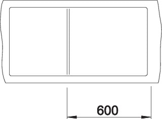 BLANCO ZENAR XL 6 S-F BLANCO ZENAR XL 6 S-F