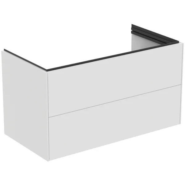 Ideal Standard Waschtischunterschrank „Conca“ 100 × 54,8 × 50,5 cm Weiß matt lackiert