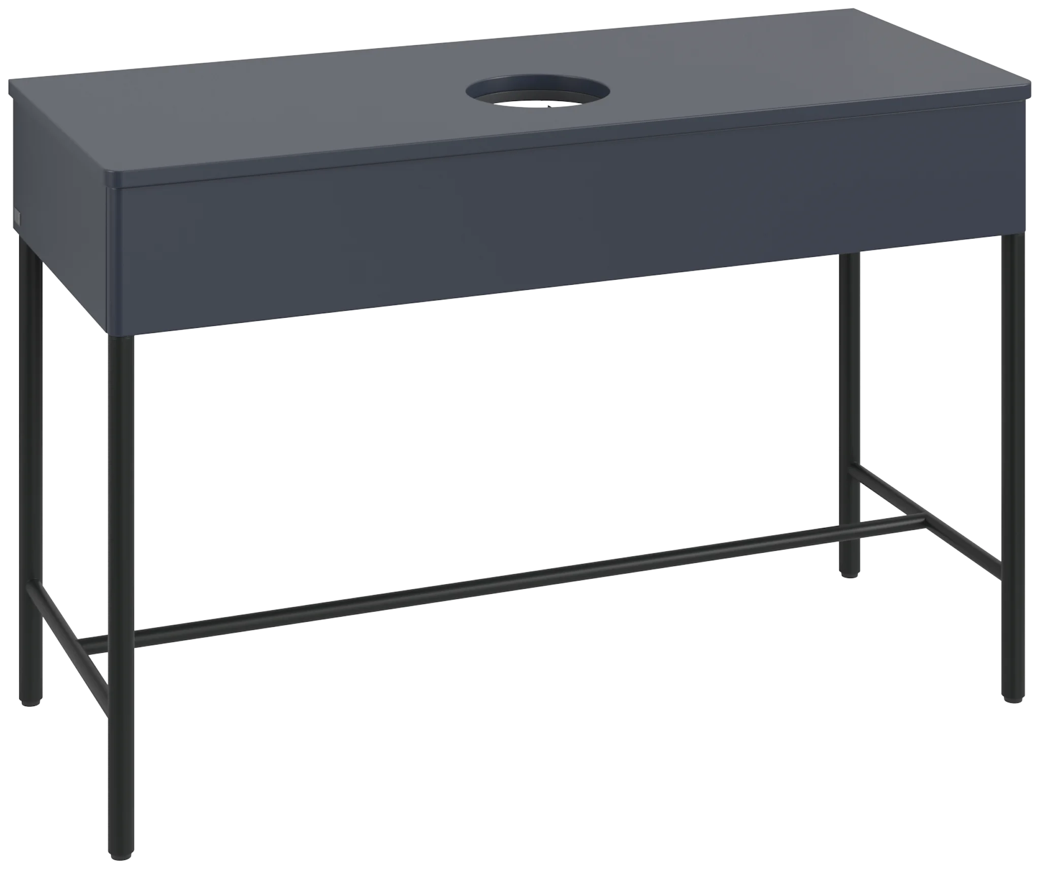 Villeroy & Boch Waschbeckenunterschrank Artis, Eckig, Midnight Blue Matt Lacquer, 1.200 x 782 x 500 mm, Push-to-open Funktion, 1 Auszug mit Antirutsch-Boden Villeroy & Boch Waschbeckenunterschrank Artis, Eckig, Midnight Blue Matt Lacquer, 1.200 x 782 x 500 mm, Push-to-open Funktion, 1 Auszug mit Antirutsch-Boden