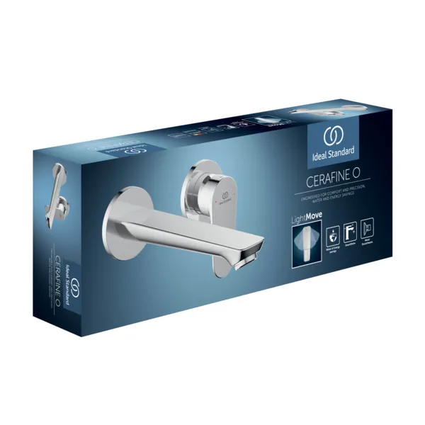 Ideal Standard Wand-Waschtischarmatur Cerafine O Ausladung 224mm Chrom Ideal Standard Wand-Waschtischarmatur Cerafine O Ausladung 224mm Chrom