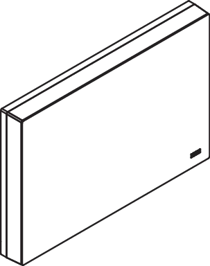 Montageplatte mit Abdeckung des Systems 900, Montageplatte und Frontplatte der Abdeckung aus Edelstahl, PVD, zur Aufnahme der mobilen Sitze 900.51.4..., weiß, in Farbe CK (messing glänzend)