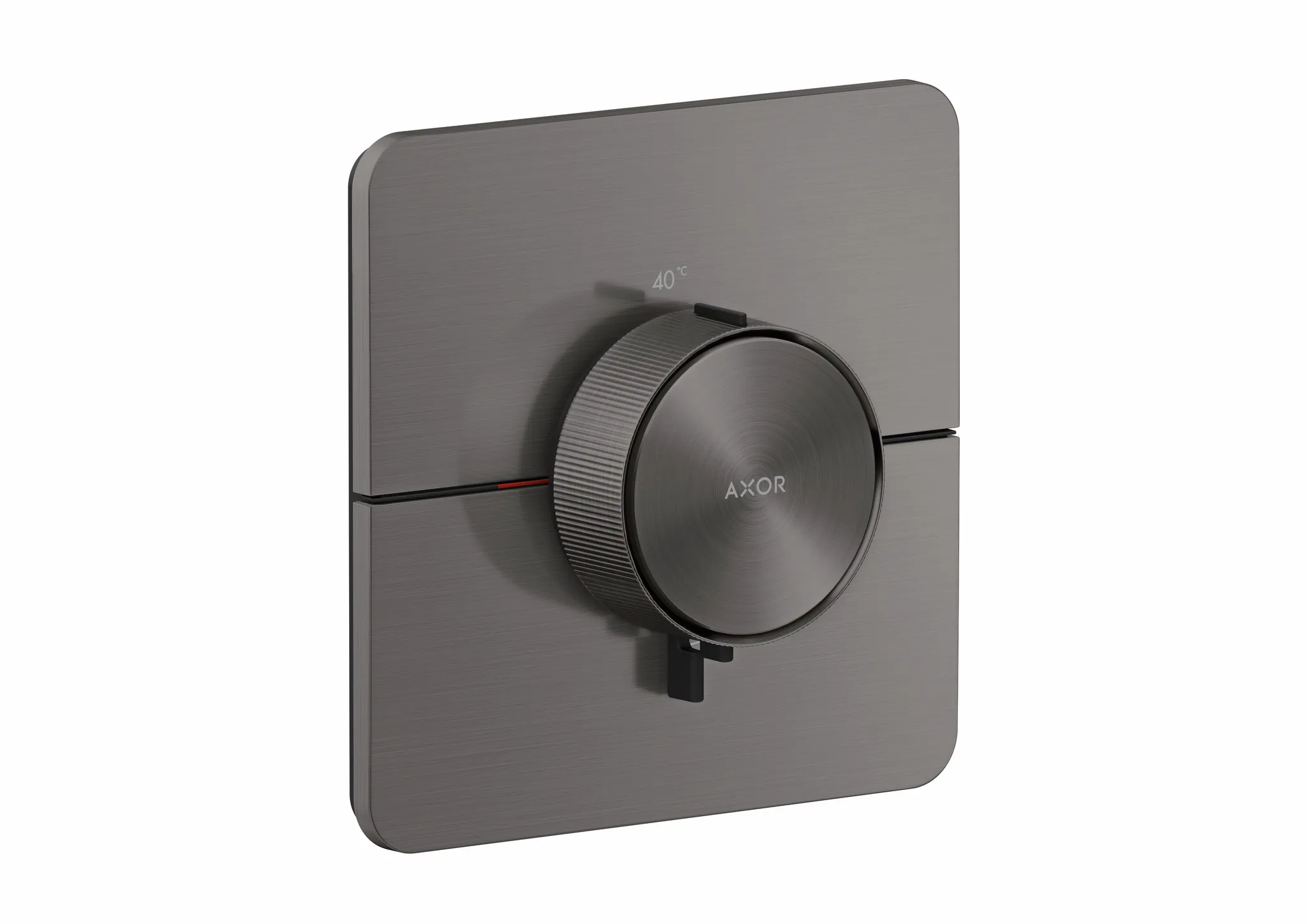 Hansgrohe AXOR ShowerSelect ID Thermostat HighFlow Unterputz softsquare Brushed Black Chrome, präzise Temperatursteuerung, flache Rosette, einfache Installation Hansgrohe AXOR ShowerSelect ID Thermostat HighFlow Unterputz softsquare Brushed Black Chrome, präzise Temperatursteuerung, flache Rosette, einfache Installation