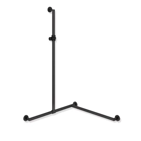 HEWI Haltegriff „System 900“ in Schwarz tiefmatt / Schwarz matt HEWI Haltegriff „System 900“ in Schwarz tiefmatt / Schwarz matt