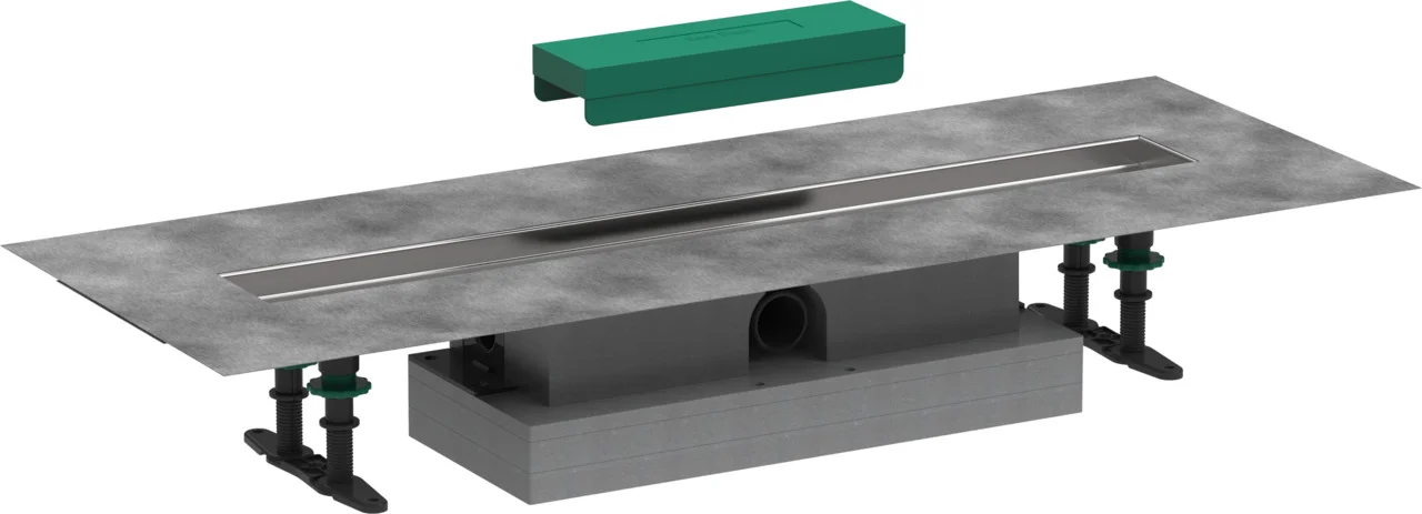 Hansgrohe uBox universal Komplettset für flache Installation 700 mm, passend zu RainDrain Rock und Match Fertigsets Hansgrohe uBox universal Komplettset für flache Installation 700 mm, passend zu RainDrain Rock und Match Fertigsets