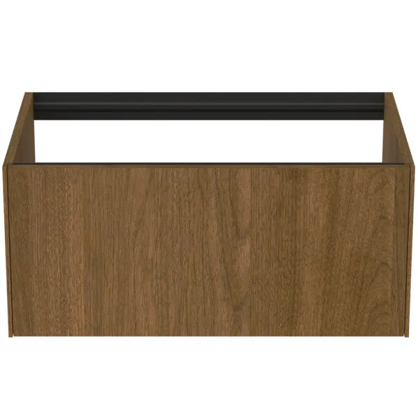 Ideal Standard Waschtischunterschrank „Conca“ 80 × 36 × 50,5 cm Walnuss dunkel Furnier Ideal Standard Waschtischunterschrank „Conca“ 80 × 36 × 50,5 cm Walnuss dunkel Furnier