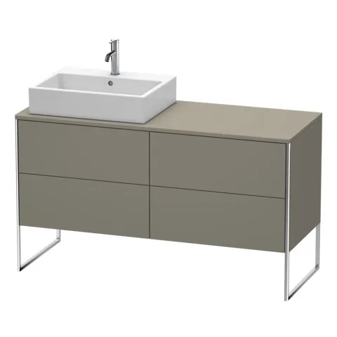 Duravit Waschtischunterschrank bodenstehend „XSquare“ 140 × 77,8 × 54,8 cm