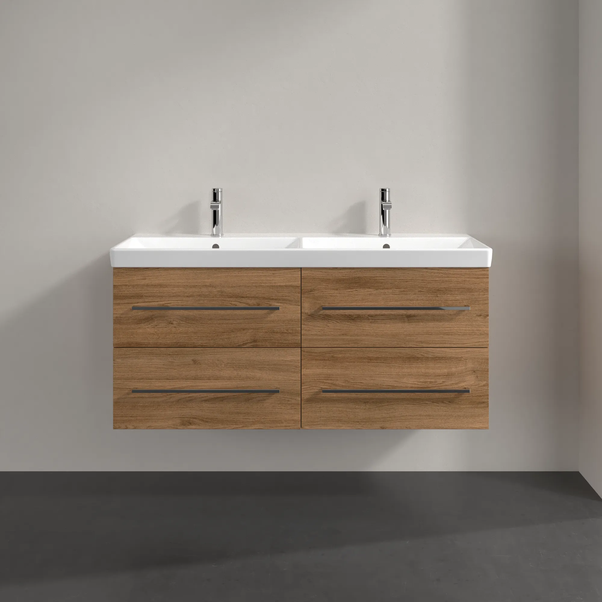 Villeroy & Boch Avento Unterschrank für Unterbauwaschbecken 1180x514x484mm Kansas Oak