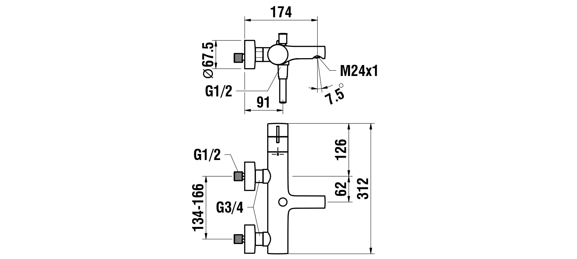 Laufen TWINPLUS Wannenthermostat Aufputz, Ausladung 174 mm, Sicherheitstaste (38°C), Automatischer Umsteller, Thermostatische Kartusche, Kunststoffschlauch 1500 mm, Handbrause MyTwin100, chrom Laufen TWINPLUS Wannenthermostat Aufputz, Ausladung 174 mm, Sicherheitstaste (38°C), Automatischer Umsteller, Thermostatische Kartusche, Kunststoffschlauch 1500 mm, Handbrause MyTwin100, chrom