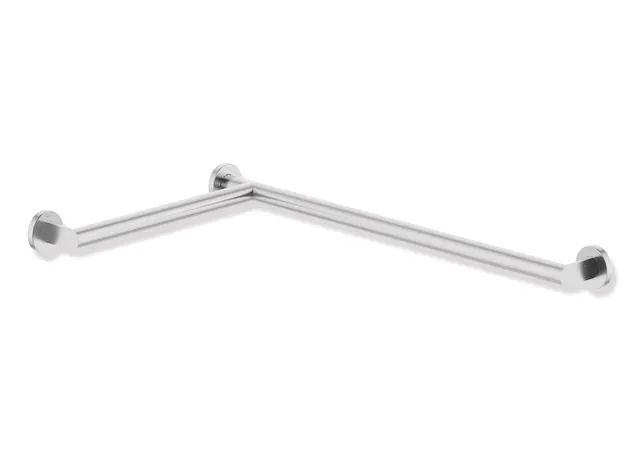 HEWI System 900 Duschhandlauf Edelstahl, links