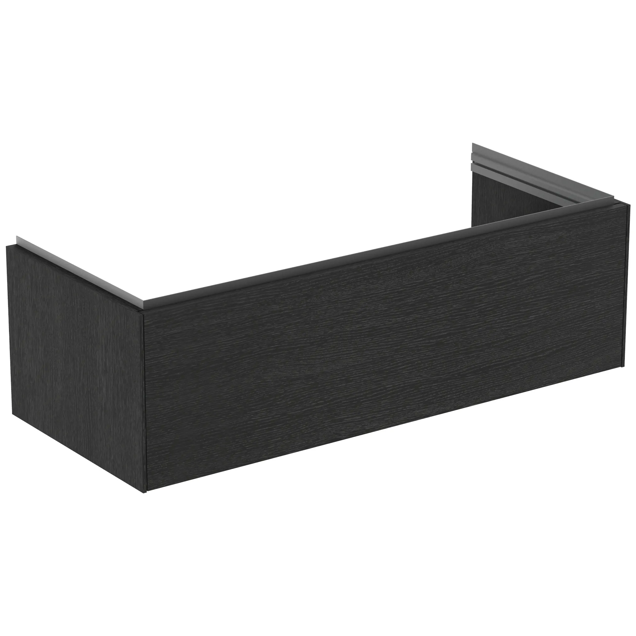 Ideal Standard Waschtischunterschrank „Conca“ 120 × 37 × 50,5 cm Eiche geflammt Furnier Ideal Standard Waschtischunterschrank „Conca“ 120 × 37 × 50,5 cm Eiche geflammt Furnier