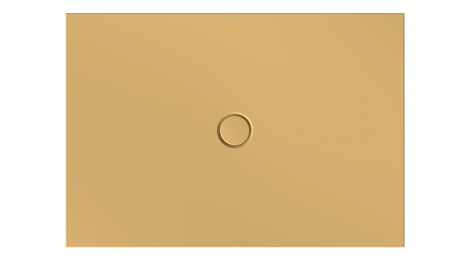 Bette rechteck Duschwanne „BetteFloor“ 1300 × 900 mm ohne Oberflächenbeschichtung, ohne Oberflächenveredelung, ohne Wannenträger, in Curry