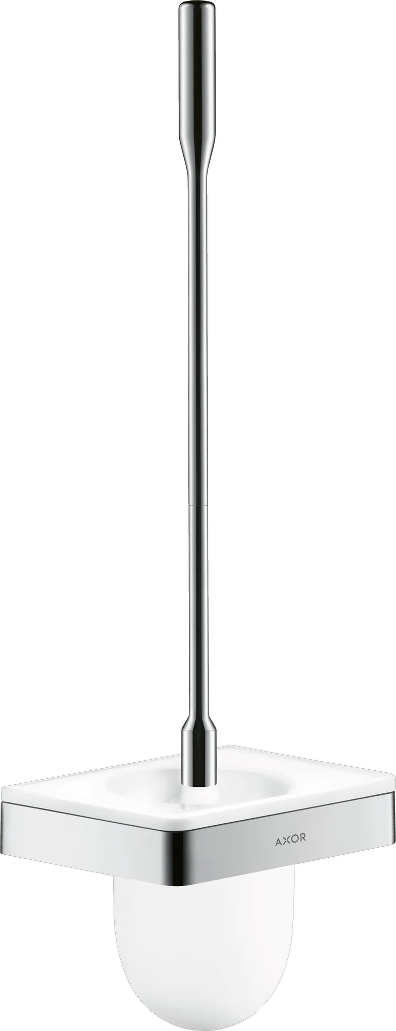 Hansgrohe AXOR Universal Softsquare Toilettenbürstenhalter Wandmontage, Chrom Hansgrohe AXOR Universal Softsquare Toilettenbürstenhalter Wandmontage, Chrom