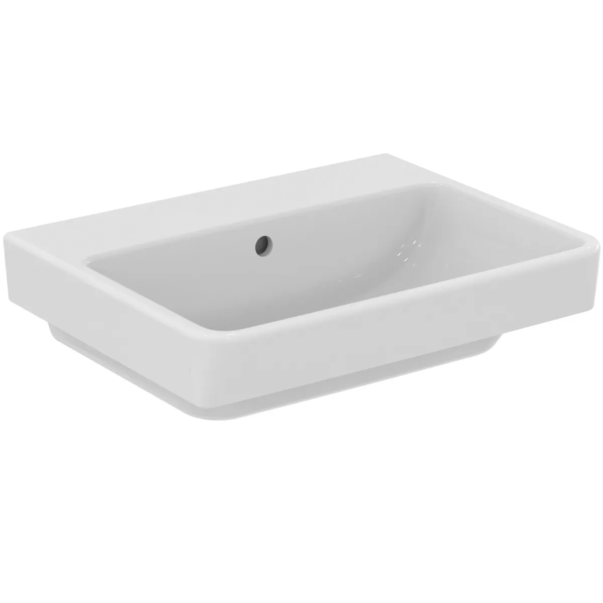 Ideal Standard Waschtisch i.life B ohne Hahnloch mit Überlauf Weiß 550x435x170mm Ideal Standard Waschtisch i.life B ohne Hahnloch mit Überlauf Weiß 550x435x170mm