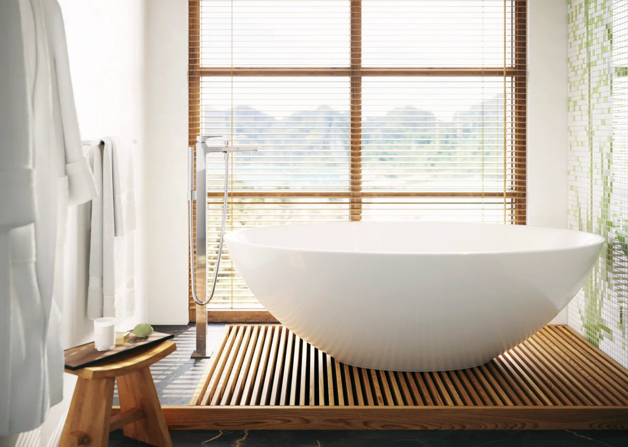 Hansgrohe Badetuchhalter AddStoris Q Chrom, 648 mm Länge, verdeckte Befestigung Hansgrohe Badetuchhalter AddStoris Q Chrom, 648 mm Länge, verdeckte Befestigung