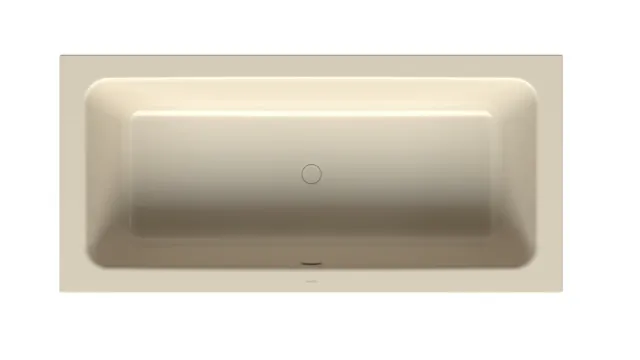 BetteOne Badewanne Rechteck 1900x900 mm Jasmin 420 mm Höhe 2-Sitzer Einbau Unterbau glasierter Titan-Stahl