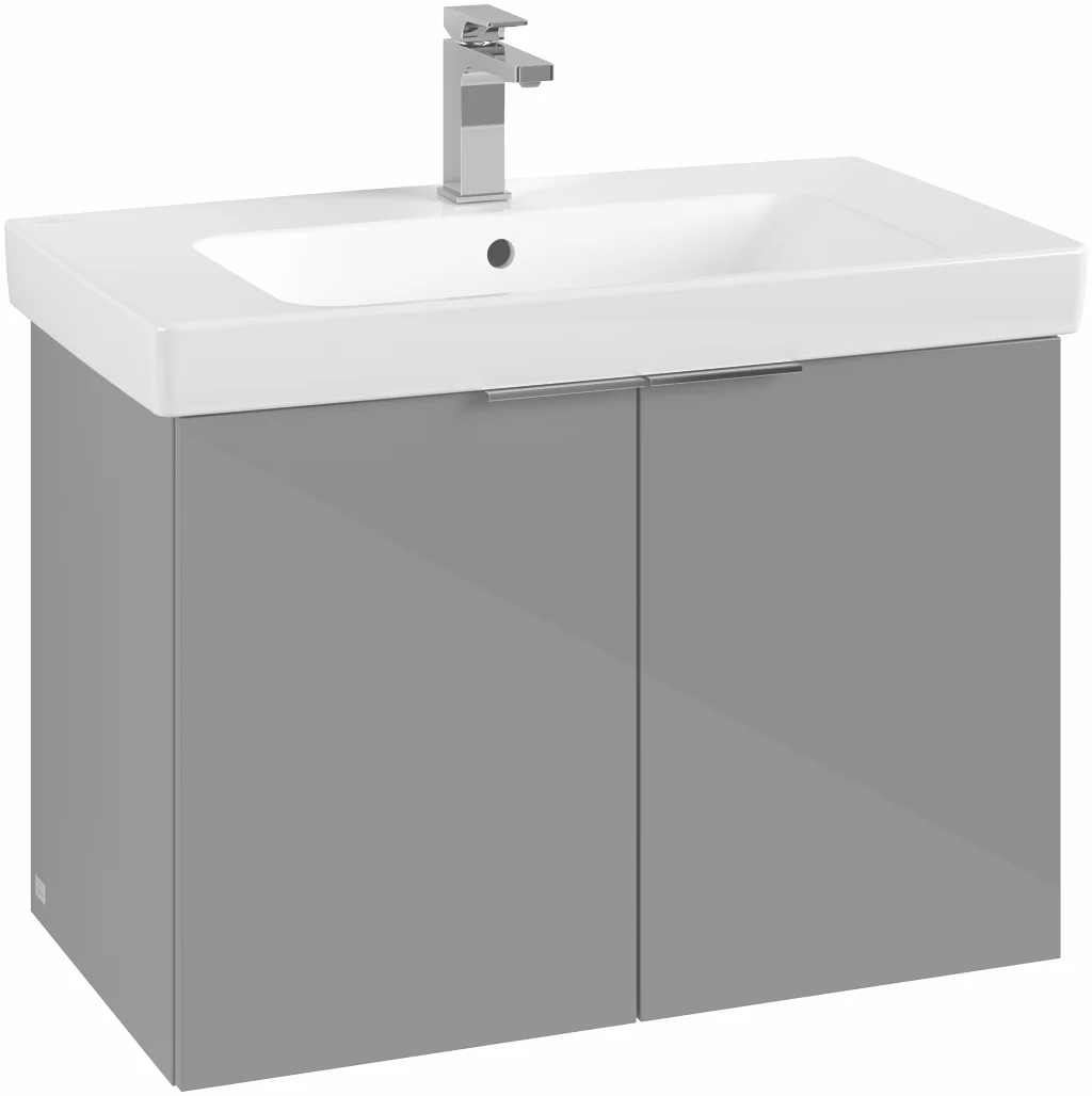 Villeroy & Boch Waschbeckenunterschrank Architectura Kansas Oak, 750 x 520 x 420 mm, mit SoftClosing, 2 Türen, Wandmontage