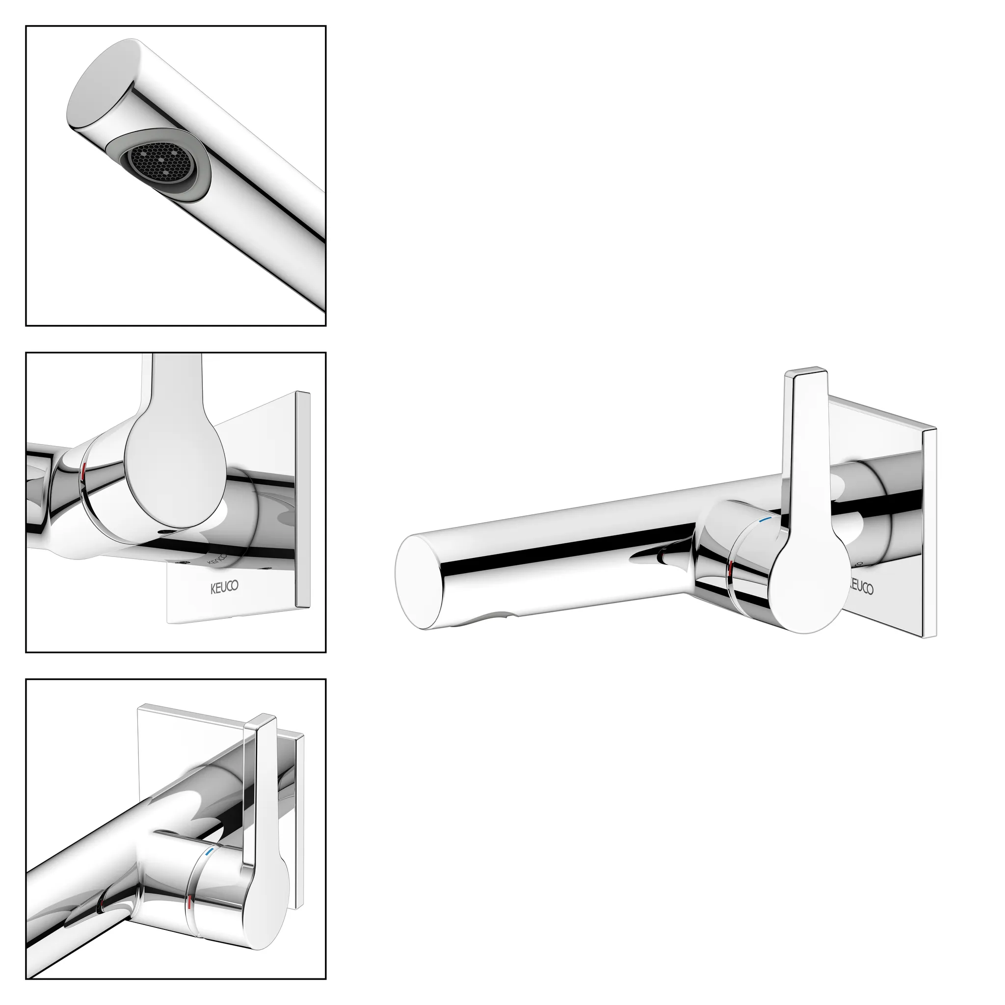 KEUCO EDITION 11 Einhebel-Waschtischmischer Unterputz 1 Loch verchromt KEUCO EDITION 11 Einhebel-Waschtischmischer Unterputz 1 Loch verchromt