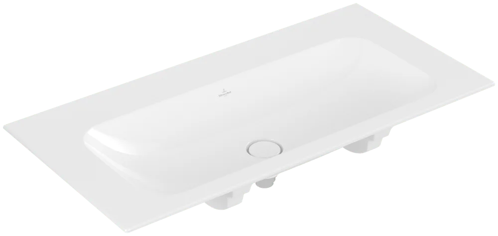 Villeroy & Boch Schrankwaschtisch Finion 4164A3, 1000x500x160 mm, weiß Alpin CeramicPlus, glänzend, TitanCeram, Metropolitan Stil Villeroy & Boch Schrankwaschtisch Finion 4164A3, 1000x500x160 mm, weiß Alpin CeramicPlus, glänzend, TitanCeram, Metropolitan Stil