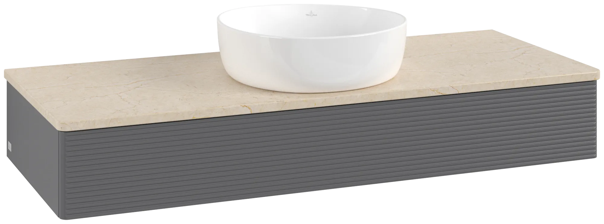 Villeroy & Boch Antao Waschbeckenunterschrank K10_1, 1200 x 190 x 500 mm, anthrazit