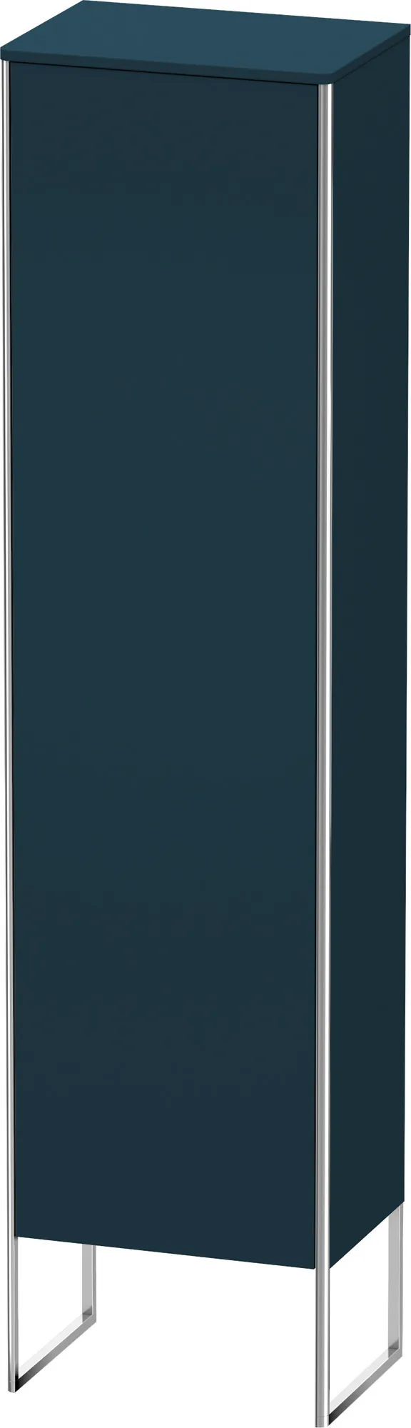 Duravit Hochschrank „XSquare“ 50 × 201,6 × 35,6 cm Nachtblau Seidenmatt