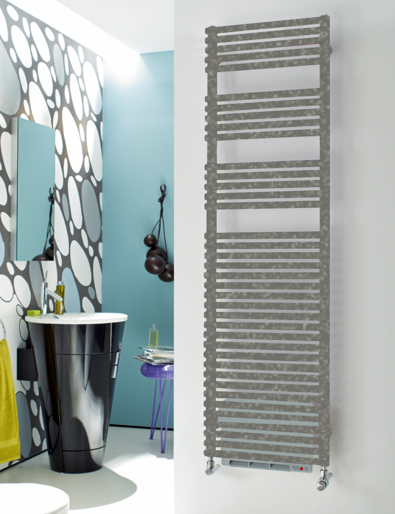 Zehnder Forma Air LFE-090-050/IPS elektrischer Badheizkörper Grey Alu