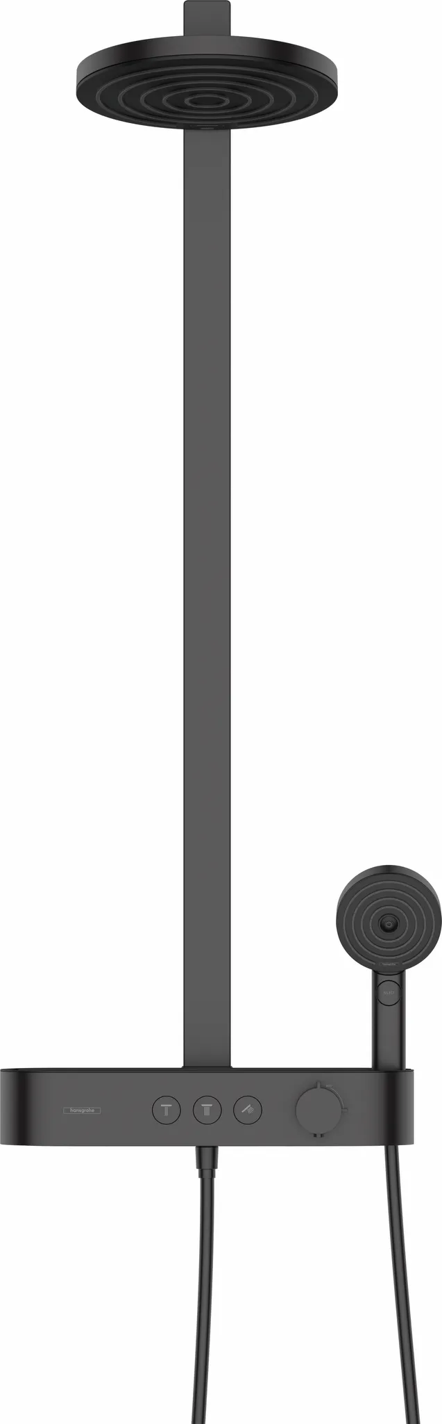 Hansgrohe Pulsify S Showerpipe 260 2jet mit ShowerTablet Select 400, Mattschwarz Hansgrohe Pulsify S Showerpipe 260 2jet mit ShowerTablet Select 400, Mattschwarz