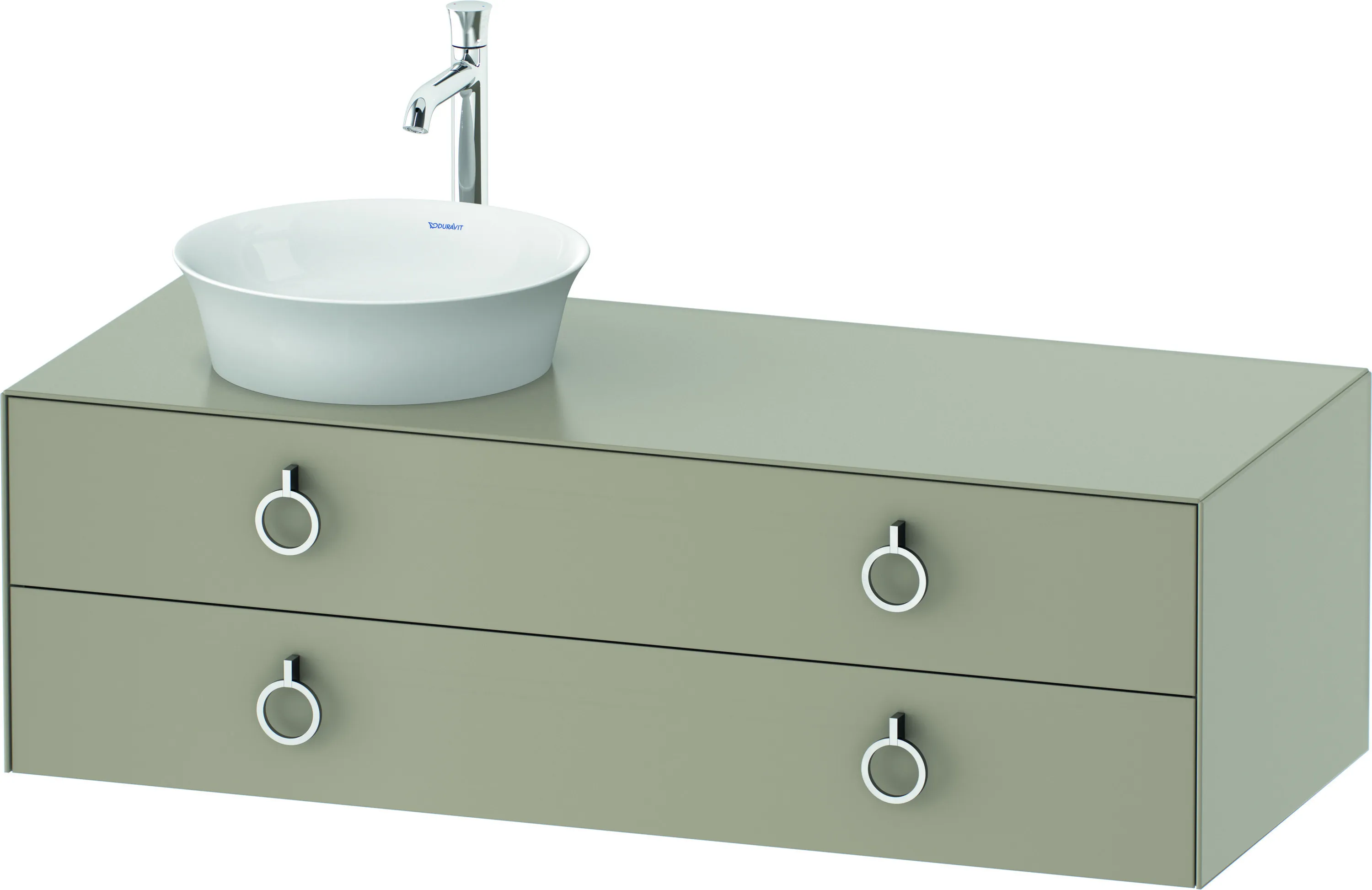 Duravit Waschtischunterschrank „White Tulip“, mit Beleuchtung