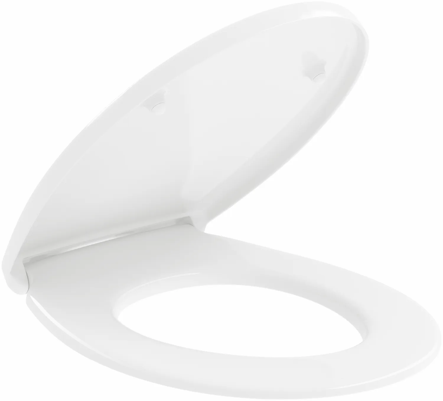 WC-Sitz „Newo“, Scharniere Edelstahl, Soft Closing, Quick Release