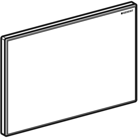 Sigma Abdeckplatte Glas weiß Sigma Abdeckplatte Glas weiß