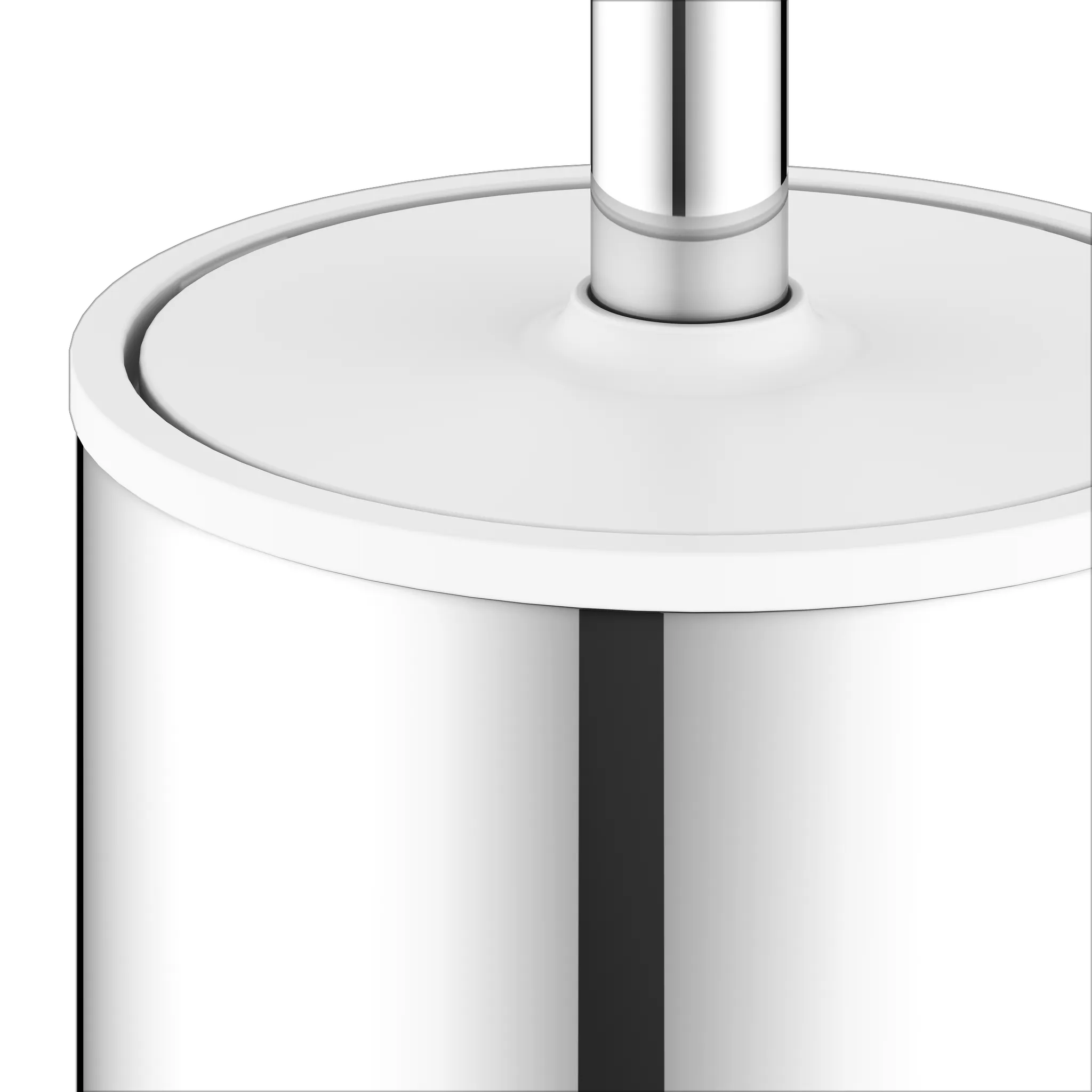 Collection Moll Toilettenbürstengarnitur Wandmodell verchromt/weiß Collection Moll Toilettenbürstengarnitur Wandmodell verchromt/weiß