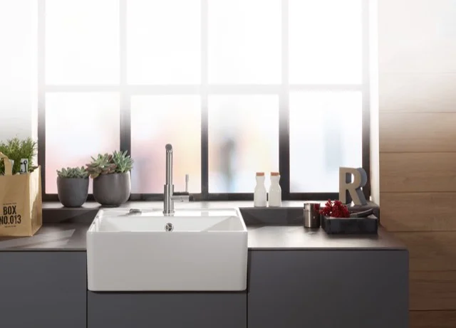 Villeroy & Boch Spülstein Einzelbecken 632062, 595 x 630 mm, Graphite CeramicPlus Villeroy & Boch Spülstein Einzelbecken 632062, 595 x 630 mm, Graphite CeramicPlus