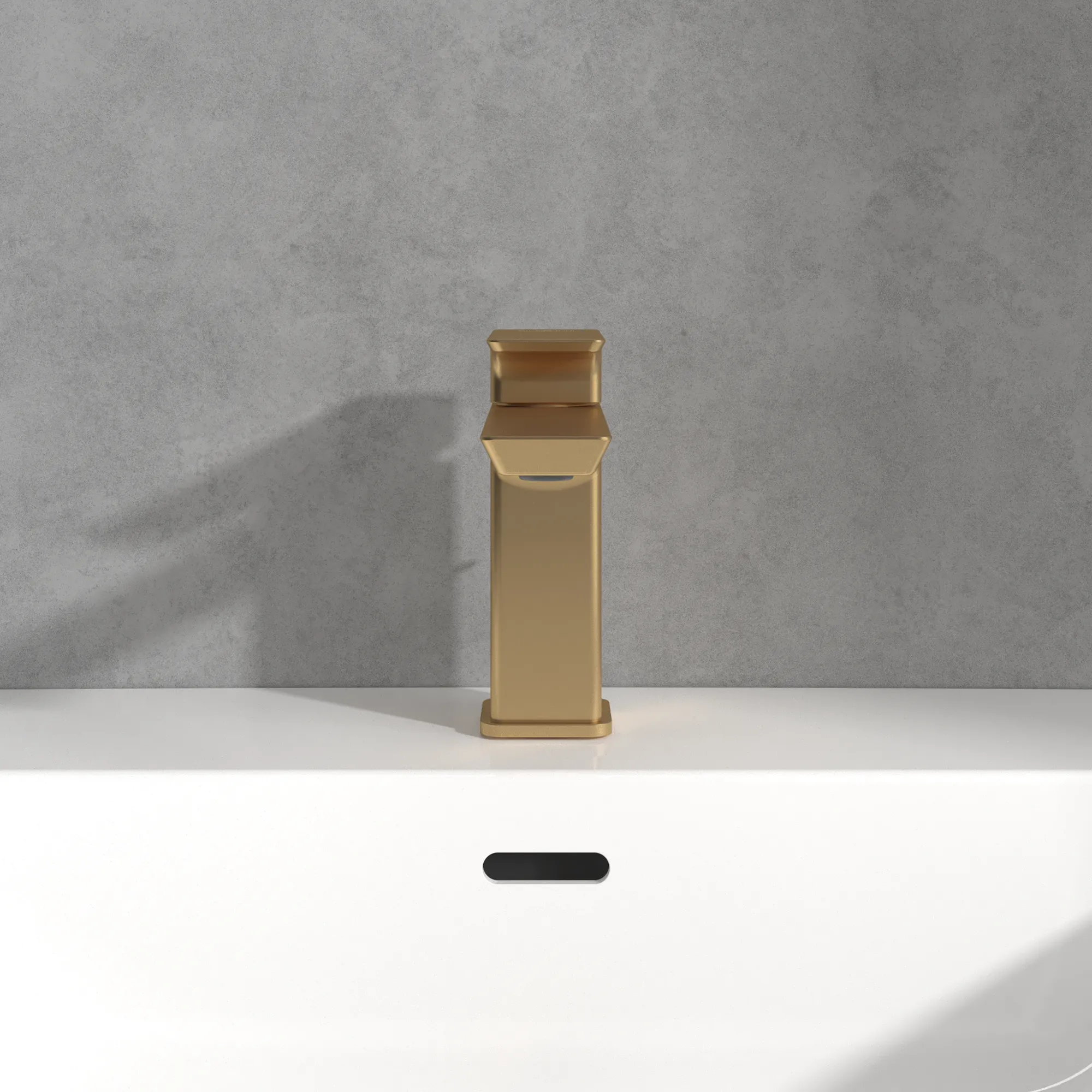 Villeroy & Boch Subway 3.0 Einhebel-Waschtischarmatur, Brushed Gold, 51x176x155 mm, verstellbarer Strahlregler, AirPlus, AquaSmart Villeroy & Boch Subway 3.0 Einhebel-Waschtischarmatur, Brushed Gold, 51x176x155 mm, verstellbarer Strahlregler, AirPlus, AquaSmart