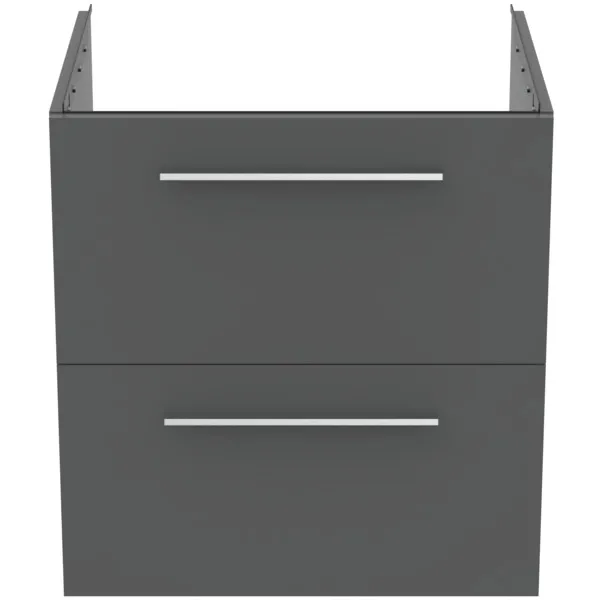 Ideal Standard Waschtischunterschrank „i.lifeB“ 60 × 63 × 50,5 cm Quarzgrau matt