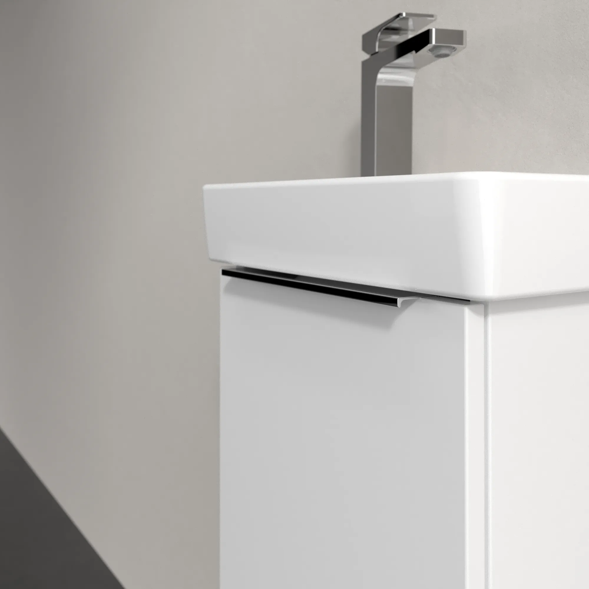 Villeroy & Boch Waschtischunterschrank „Architectura“ 310 × 520 mm White, Anschlag links