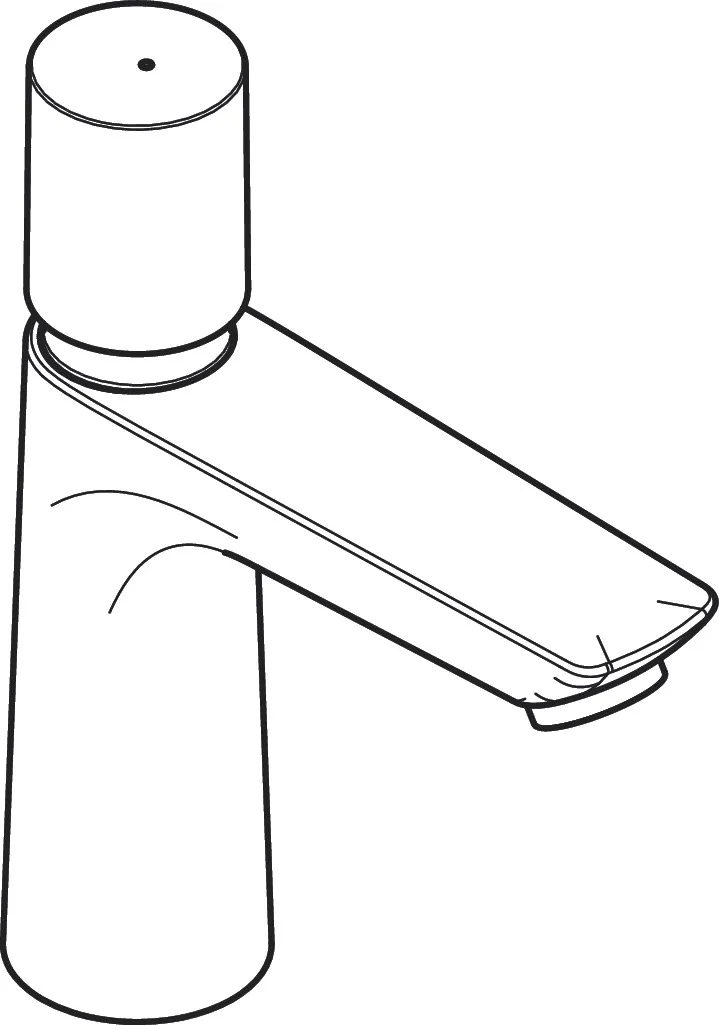 Standventil Selbstschluss Talis Eohne Ablaufgarnitur chrom