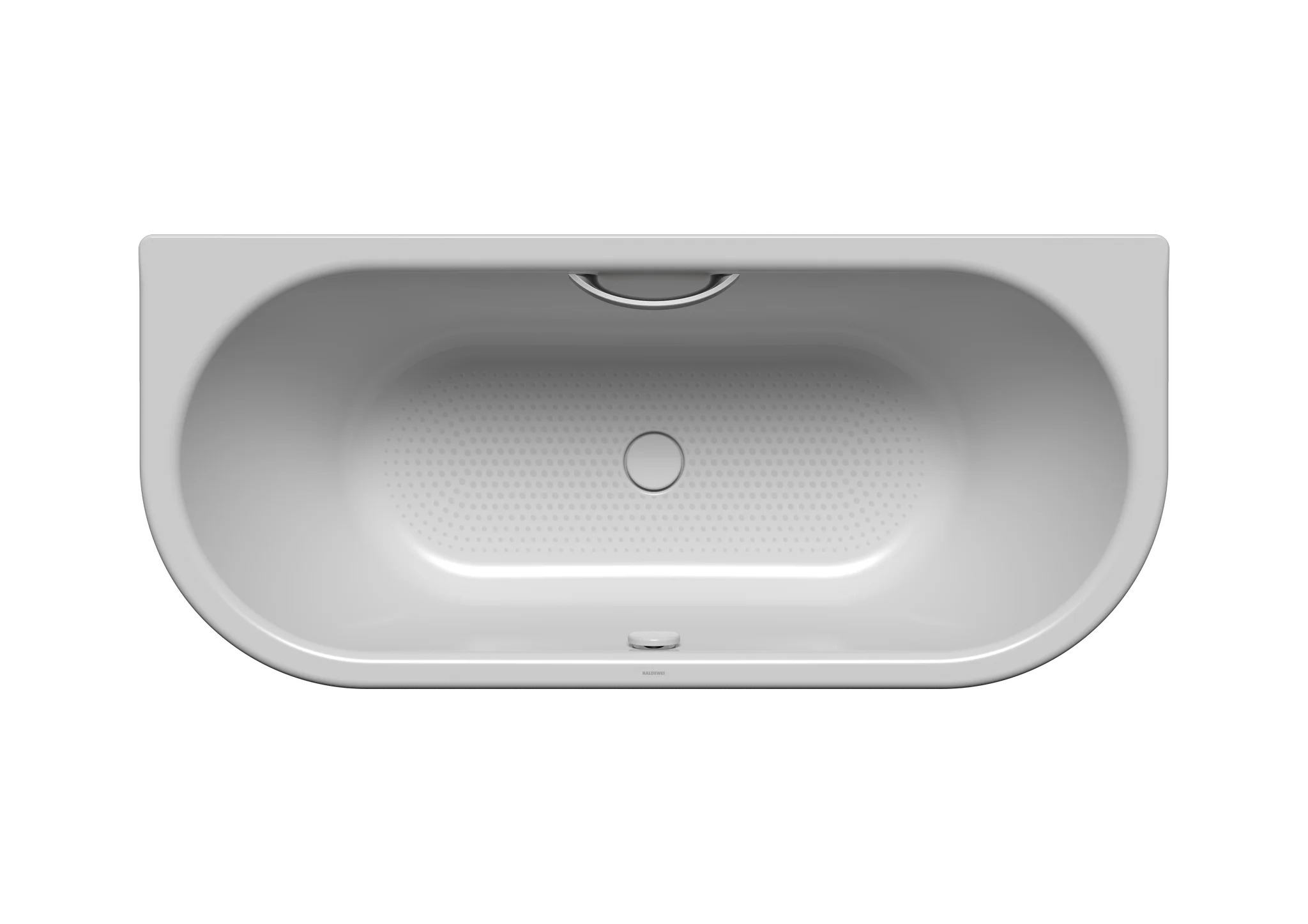 Kaldewei CENTRO DUO 2 Badewanne, oval, 1700x750 mm, 460 mm tief, manhattan, mit Griffloch, Vollantislip Kaldewei CENTRO DUO 2 Badewanne, oval, 1700x750 mm, 460 mm tief, manhattan, mit Griffloch, Vollantislip