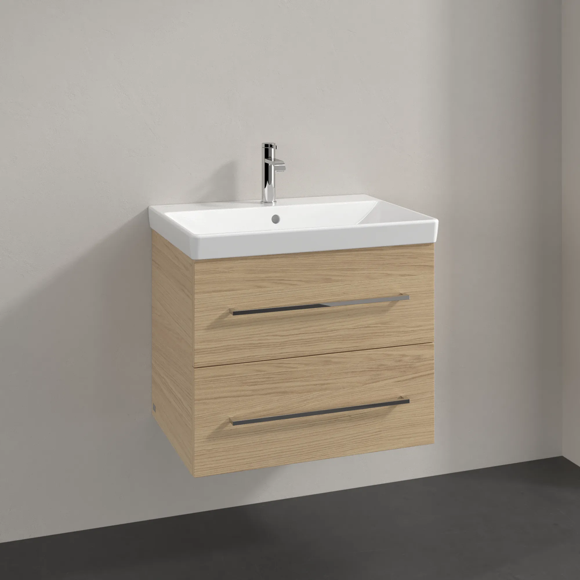 Villeroy & Boch Avento Unterschrank für Unterbauwaschbecken 626x514x484mm Eckig Holz Nordic Oak
