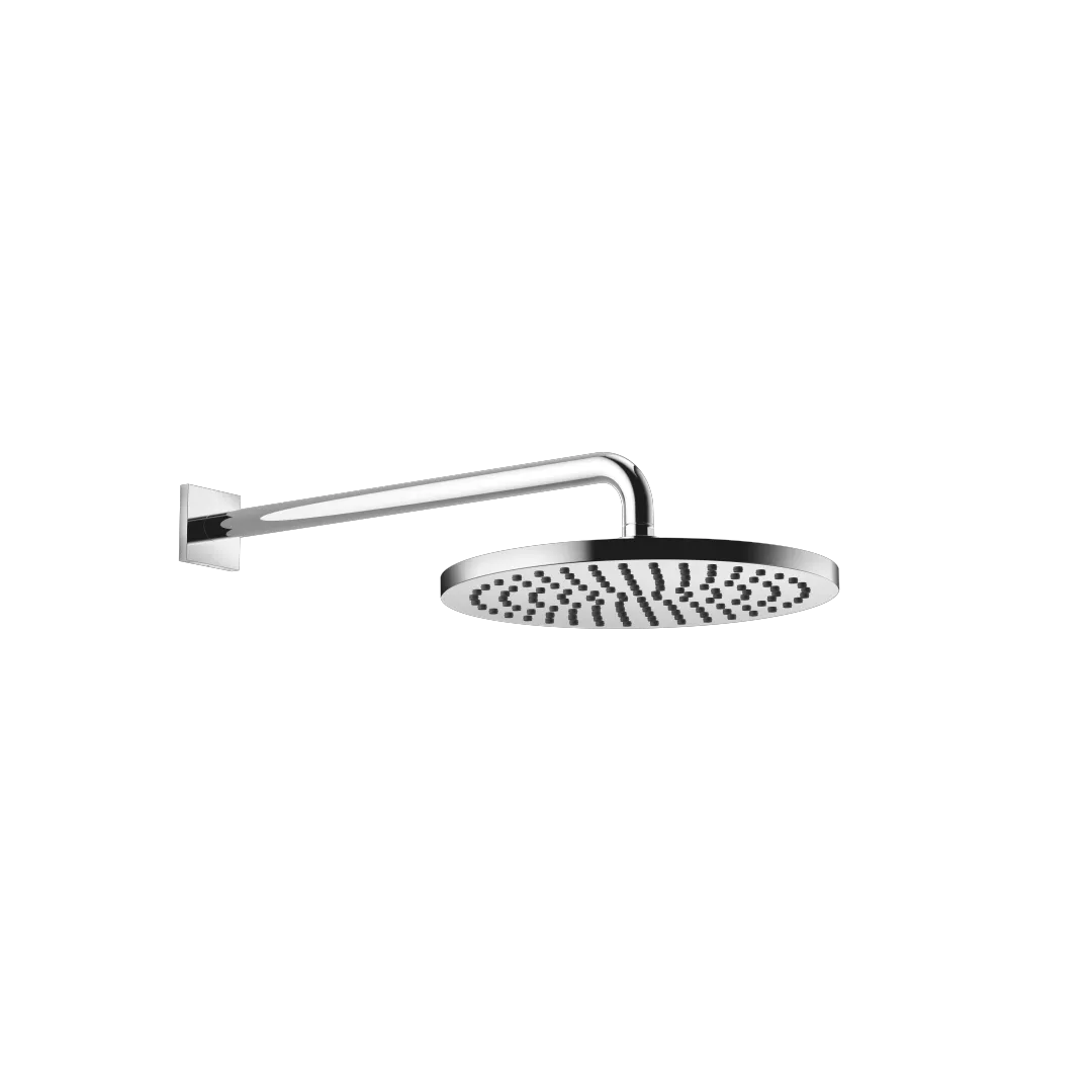 Dornbracht Regenbrause SERIENSPEZIFISCH Chrom, 300 mm Durchmesser, FlowReduce-Technologie, mit Wandanbindung