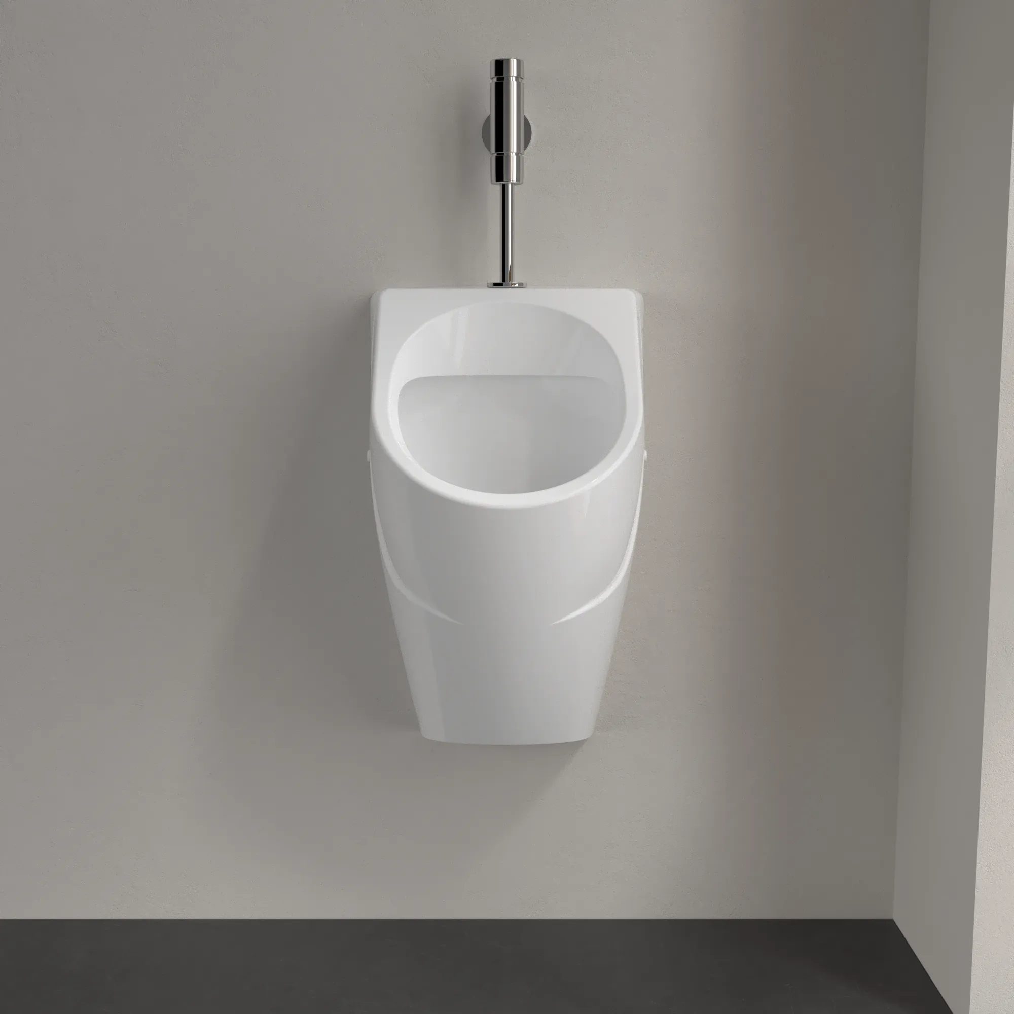 Absaug-Urinal O.novo 752300, 320 x 335 x 560 mm, Oval, ohne Deckel, Zulauf von oben, Weiß Alpin Absaug-Urinal O.novo 752300, 320 x 335 x 560 mm, Oval, ohne Deckel, Zulauf von oben, Weiß Alpin