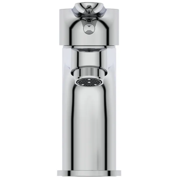 Waschtischarmatur Alpha, mit Ablaufgarnitur aus Kunststoff, Ausladung 115mm, Chrom Waschtischarmatur Alpha, mit Ablaufgarnitur aus Kunststoff, Ausladung 115mm, Chrom