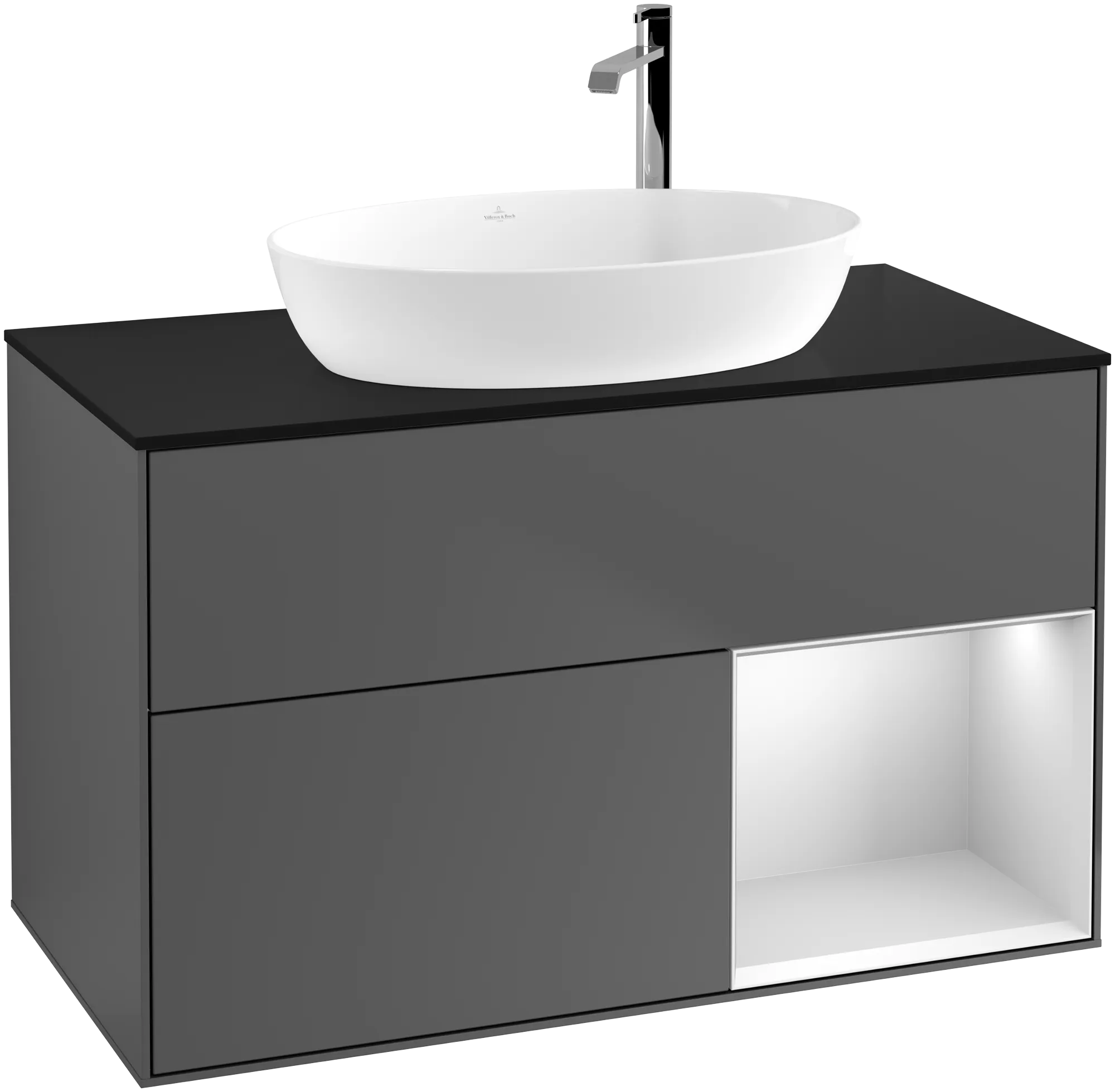 Villeroy & Boch Finion Waschbeckenunterschrank G90, anthrazit