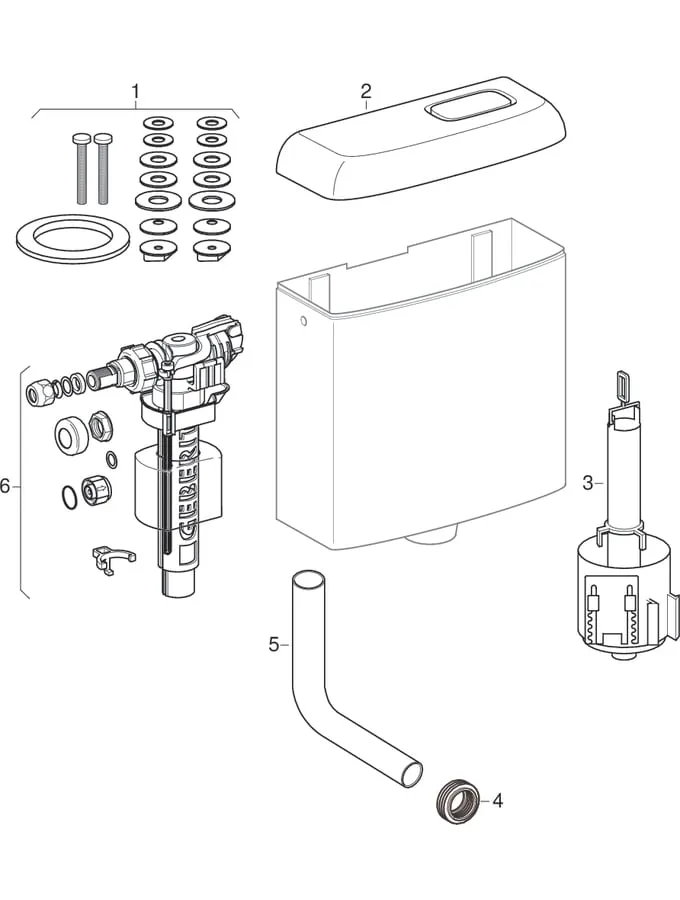 Spülkasten „Renova“ Spülkasten „Renova“