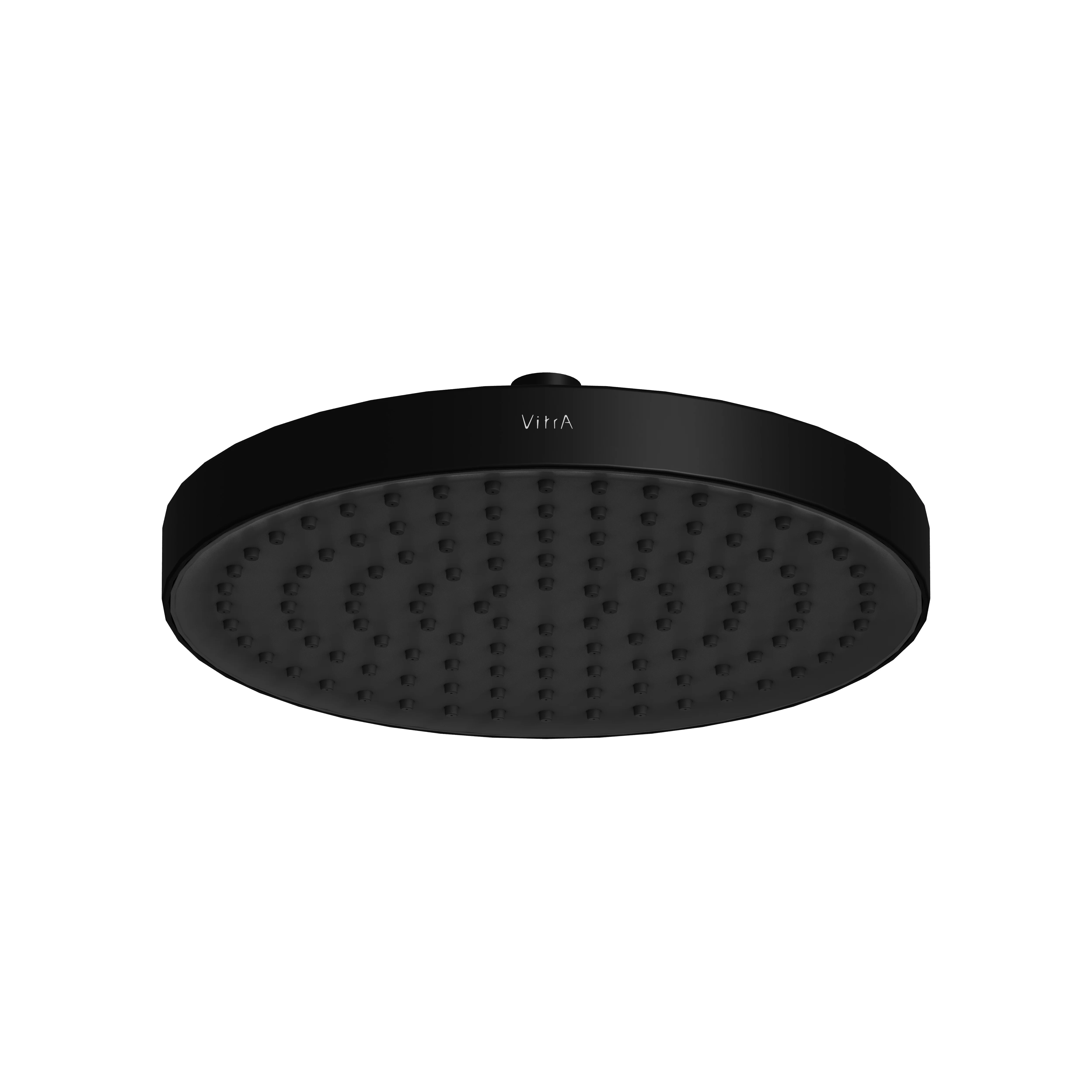 Core Round Kopfbrause Form rund Durchmesser 25 cm Schwarz Hochglanz Core Round Kopfbrause Form rund Durchmesser 25 cm Schwarz Hochglanz