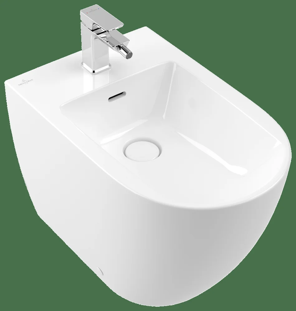 Villeroy & Boch Subway 3.0 Bidet bodenstehend oval Weiß Alpin Villeroy & Boch Subway 3.0 Bidet bodenstehend oval Weiß Alpin