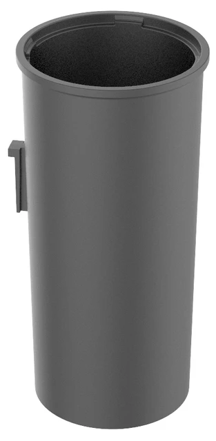 KEUCO COLLECTION MOLL Kunststoff-Behälter anthrazit Ø89x185mm KEUCO COLLECTION MOLL Kunststoff-Behälter anthrazit Ø89x185mm