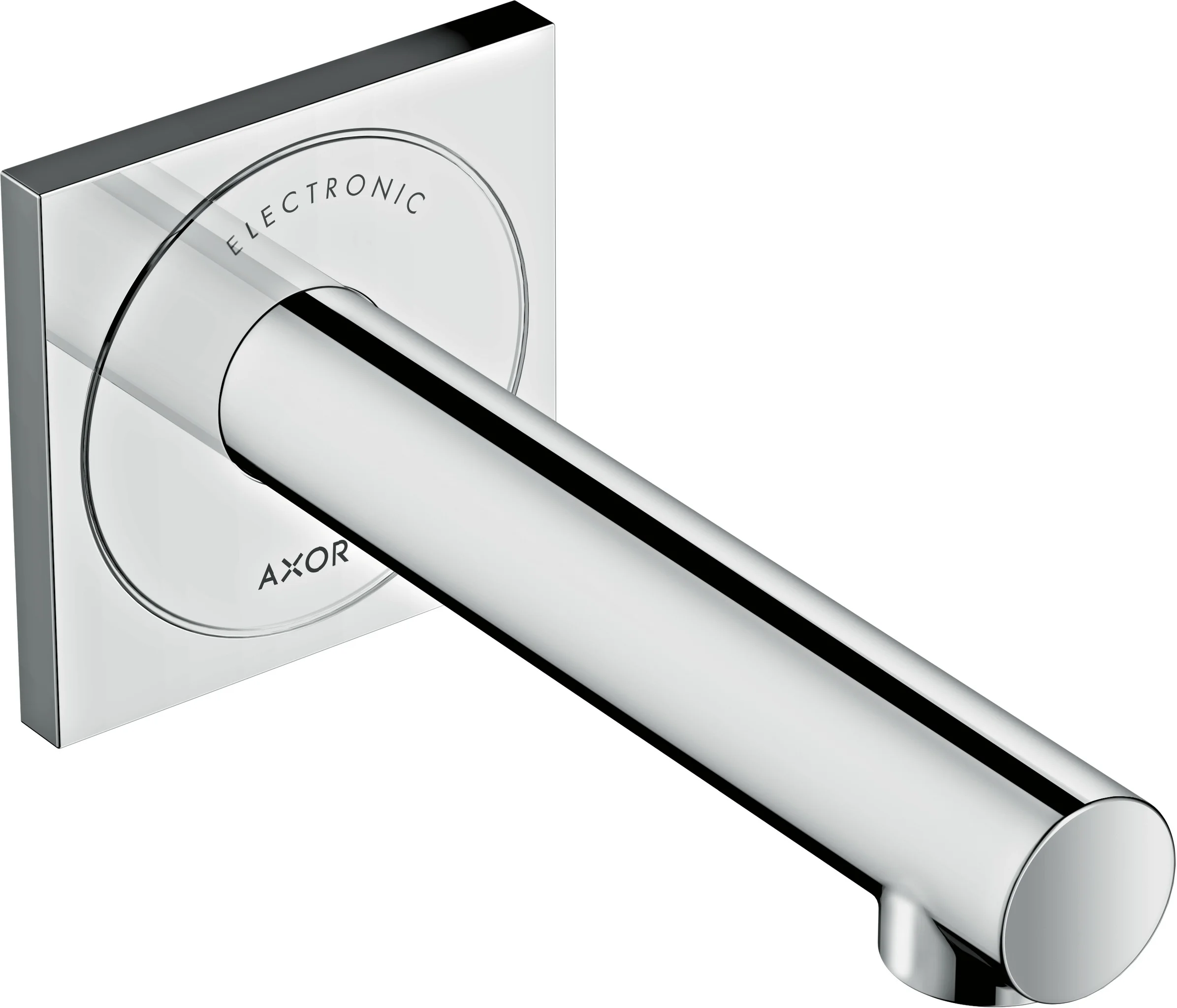 Hansgrohe AXOR Uno Elektronik-Waschtischmischer Unterputz, Chrom, Ausladung 161 mm, Laminarstrahl, max. Durchfluss 5 l/min
